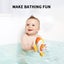 Baby Toys 6-12 Months, Baby Splashing Spring Bath on Chain Bear Summer Bathro Carousel 6