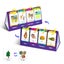 Baby Toys 6-12 Months, Reading Flashcards 80 Toddler Reading Flash Cards Sent Carousel 6