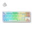 MCHOSE K87 Tri-mode RGB Hot-Swappable Wireless Gaming Keyboard - White Blue, ... Carousel 1
