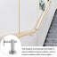Handrail Support, 2pcs Handrail Bracket Adjustable Stair Railing Support Stai Carousel 6