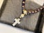 ANGLICAN PRAYER BEADS-white stone cross Carousel 2