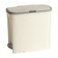 Home Use Press-Top Flip-Lid Trash Can - Space-Saving Storage Bin For Kitchen Carousel 1