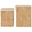 Vida Xl Vidaxl Laundry Baskets 2 Pcs Water Hyacinth Carousel 5