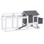 I.Pet Chicken Coop Rabbit Hutch Extra Large Wooden Run Bunny Cage House Outdoor Carousel 1