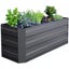 Slimline Garden Bed 120 X 45 45Cm Charcoal Carousel 1