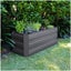 Slimline Garden Bed 120 X 45 45Cm Charcoal Carousel 2