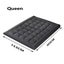 5Cm Bedding Luxury Pillowtop Mattress Topper Pad Dust Mite Resistant Queen:153*2 Carousel 2