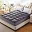 5Cm Bedding Luxury Pillowtop Mattress Topper Pad Dust Mite Resistant Queen:153*2 Carousel 8