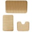 Memory Foam Bath Mat Set, Home Decor Clearance Bathroom Sets, Bathroom Rugs f Carousel 2