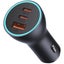Baseus Golden Contactor Pro 65W Triple Fast Charging Car Charger - Dark Gray 1x Carousel 1