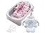Baby Shower Bath Tub Pad Non-Slip Bathtub Mat Newborn Safe Security Bath Carousel 4