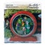 Idea-Ology Tim Holtz Curio Clock - Glossy Red -Christmas Carousel 1