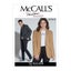 McCalls Pattern 7818 Unisex Jacket S-M-L Carousel 1