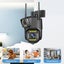 Dual Screen Wireless Monitor Camera, Outdoor Home Use,360 Degree Connection T Carousel 5