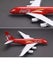 20cm Alloy with Landing Gear A380 Coca-Cola Custom Edition Aircraft Model Carousel 1