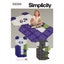 Simplicity Pattern 9358 Fleece Rag Quilts OS (ONE SIZE) Carousel 1