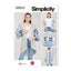 Simplicity Pattern 9633 Misses' Crochet and Sew Top Carousel 1
