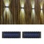 Solar Wall Lights UP Down 2 Pack,Illuminate Outdoor Sunlight Sensor Lamp IP65 Carousel 1