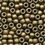 Mill Hill Glass Beads Size 6 16604 Antique Mocha Carousel 1
