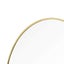 Selena Metal Arched Full Length Wall Mirror - Gold Carousel 12