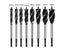 4-9pc Woodworking Twist Drill Bit Set Auger Fast Cut Carousel 5