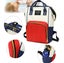 Mummy Nappy Diaper Bag Baby Travel Nursing Backpack Waterproof Carousel 3