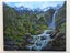 Waterfall and Ferns Fiordland - Caley Hall - Original Painting Carousel 3