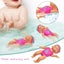 6 Inch Swimming Doll Toy for Toddlers, Windup Swimming Girl Ba Carousel 1