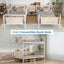 Twin Metal Bunk Bed Frame - White Matte Carousel 3