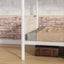 Twin Metal Bunk Bed Frame - White Matte Carousel 10