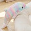 Cute and Colorful Plush Dolphin Doll - Perfect Gift, Toy, and Bedroom Decorat Carousel 1