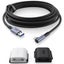 Kiwi Design For META Oculus Quest 2/3/3S/ Pico 4 Link Cable 16FT / 5M Long Black Carousel 1