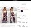 Women's Casual Bohemian Damask Medalion Geometric Print Palazzo Pants Carousel 5