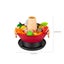 43Pcs Cutting Play Food Toy for Kids Girls Kitchen, Pretend Fruit & Vegetable Carousel 4