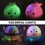 Baby Bath Toys,Water Spraying Whale Squirt Toy with UFO Base Universal Steeri Carousel 6