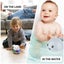 Baby Bath Toys,Water Spraying Whale Squirt Toy with UFO Base Universal Steeri Carousel 7