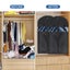Black Foldable Garment Bag for Closet and Travel, with Transparent Windows fo Carousel 5