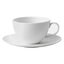 Wedgwood GIO White Teacup & Saucer 260ml Carousel 1