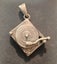 Solid silver turntable pendant 38.89g Carousel 4