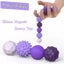 8PCS Magnetic Silicone Sensory Balls Worry Balls Autism Calming Fidgeting Toy Carousel 3