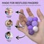 8PCS Magnetic Silicone Sensory Balls Worry Balls Autism Calming Fidgeting Toy Carousel 1