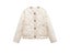 Women's Vintage Crewneck Quilted Casual Jacket Carousel 7