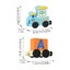 Wooden Alphabet Train Educational Toys Play House School Tool Game Children Wood Carousel 6
