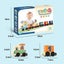 Wooden Alphabet Train Educational Toys Play House School Tool Game Children Wood Carousel 10