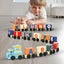 Wooden Alphabet Train Educational Toys Play House School Tool Game Children Wood Carousel 1