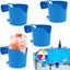4 Pack Poolside Cup Holder for Above Ground Swimming Pool,No Spill Drink Holder Carousel 1