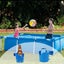 4 Pack Poolside Cup Holder for Above Ground Swimming Pool,No Spill Drink Holder Carousel 12