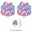 Kpop De-mon Birthday Party Decorations Supplies,Happy Birthday Banner Balloons Carousel 5