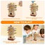 Parent-Child Interactive Wooden Stick Board Game Colorful Sticks Wooden Stick Carousel 3