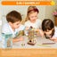 Parent-Child Interactive Wooden Stick Board Game Colorful Sticks Wooden Stick Carousel 7